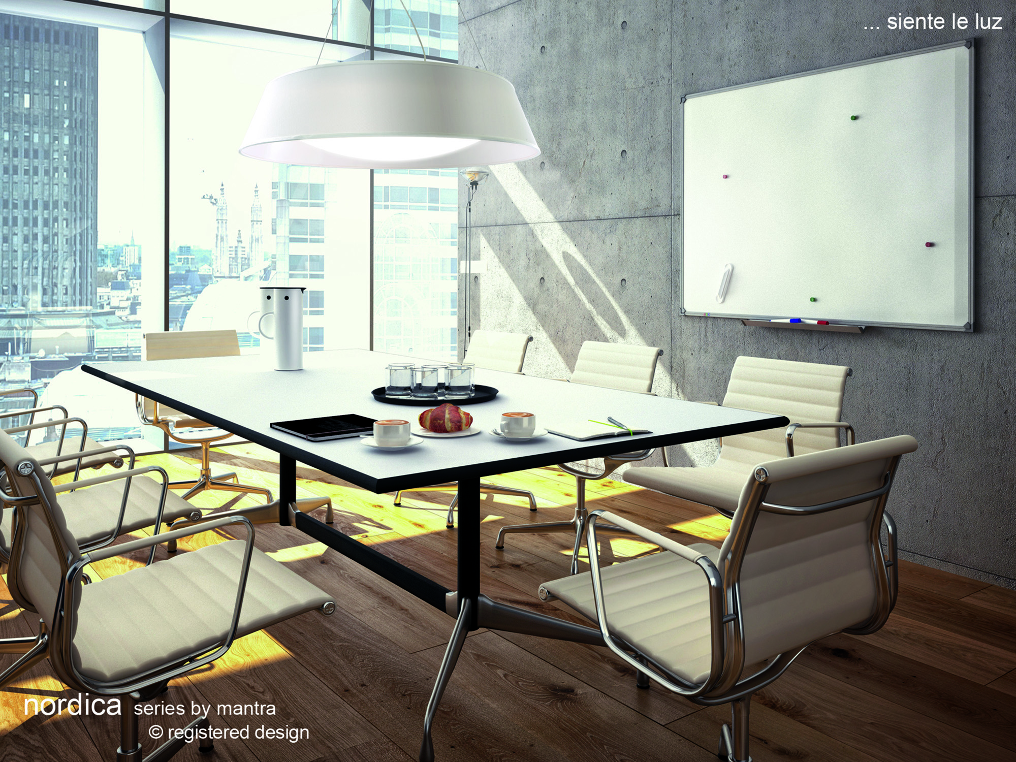 Nordica Plafones White Ceiling Lights Mantra Flush Fittings